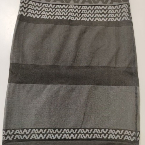 Alexander Wang for H&M skirt used, elastic, high-waisted, short, size S, black-gray