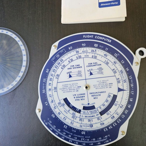 Cesna 172 and Sky Hawk pilot training set used (1973)