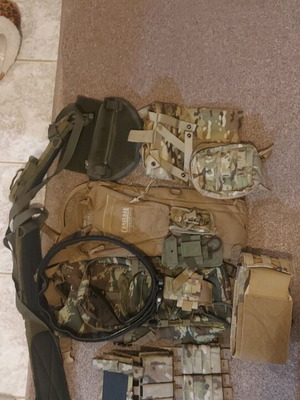 Military gear tactical tailor, warrior assault, helikon tex, camelback, condor new