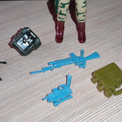 G.I.JOE Recoil (v1) 1989 action figure used, Hasbro