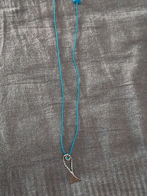 Silver fish necklace new