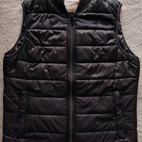 Splendid sleeveless black jacket like new, size M