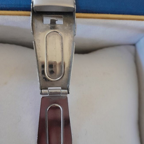 Omega wristwatch, grey, unisex