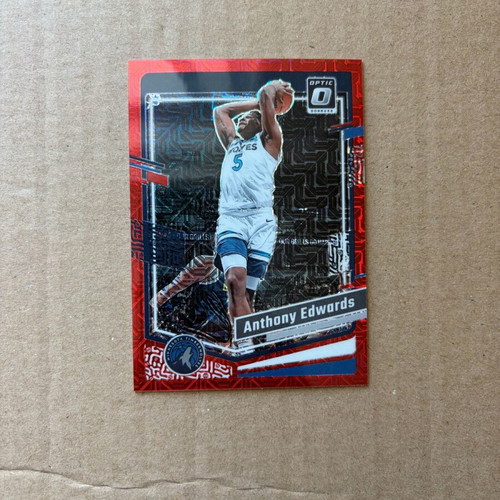 Panini Donruss Optic Anthony Edwards like new