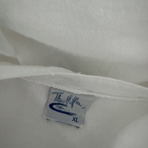 Thalassa Cotton Tunic with Light Blue Silk Embroidery new
