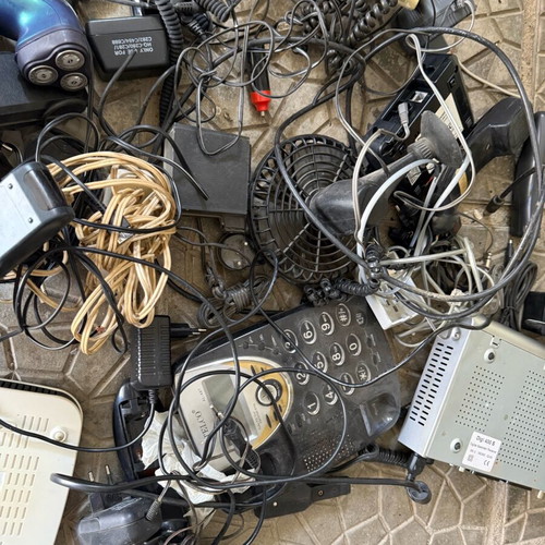 Various old electric items used