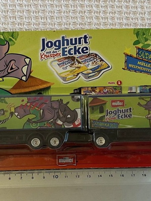 Muller yogurt advertising truck trailer like new