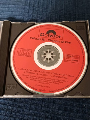 Chariots of Fire soundtrack CD καινούργιο, Vangelis