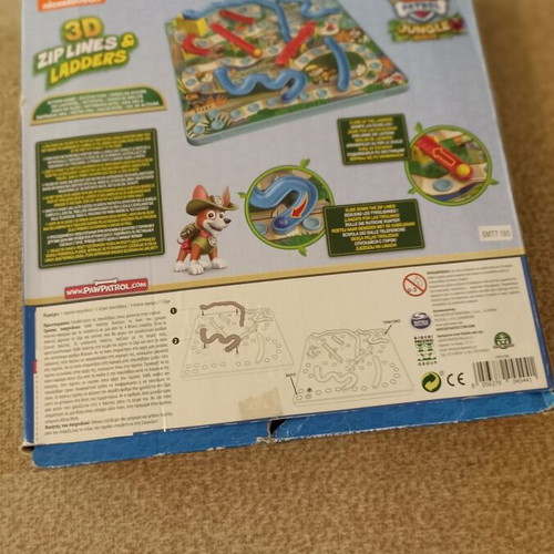 3D Zip Lines & Ladders Paw Patrol board game used