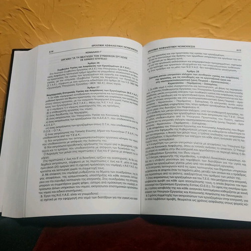 Book Ergatiki and Asfalistiki Nomothesia 2010 like new