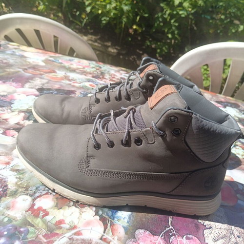 Timberland Killington Chukka shoes used, green nubuck, size 43