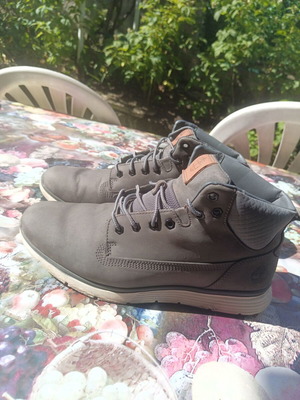 Timberland Killington Chukka shoes used, green nubuck, size 43
