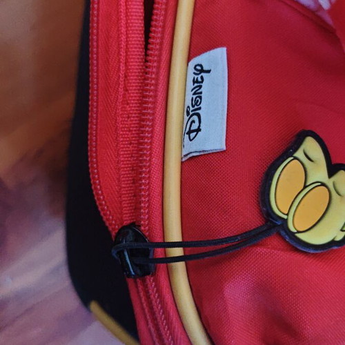 Disney children's travel suitcase used, colorful