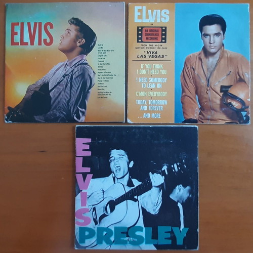 Elvis Presley 3 CD set used, rock genre
