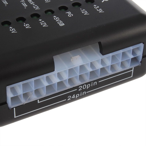 ATX 20/24 Pin Computer Power Supply Tester with LED Indicators like new