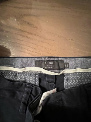Pants used, size 36 L, blue