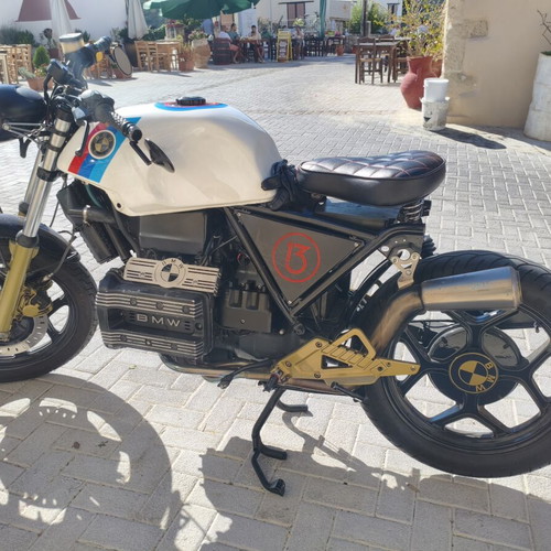BMW K75 RT café racer motorcycle, 1986, 750cc