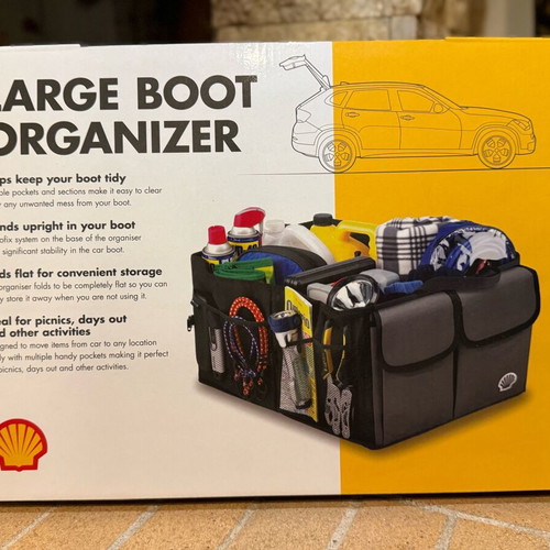 Shell Large Boot Organizer new car trunk organizer
