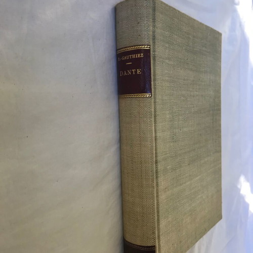 The Life and Work of Dante Alighieri used book in French