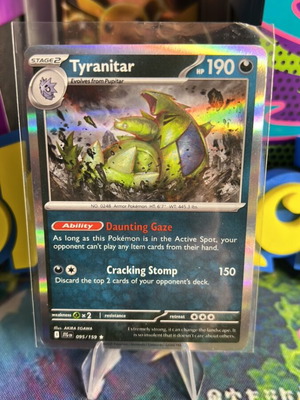 Tyranitar JTG Holo Pokemon card καινούργιο