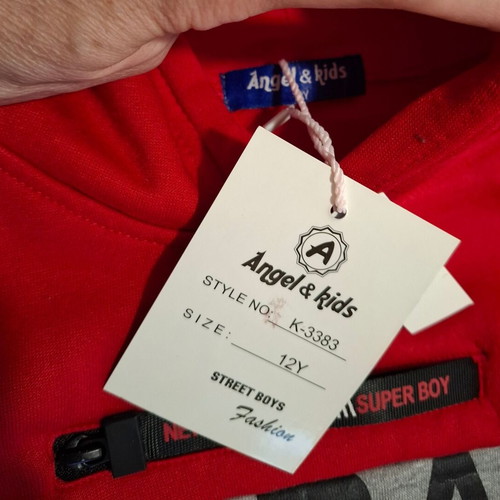 Boys' sets new with tags, size 12, Energiers and Orchestra