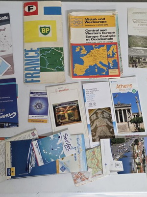 Χάρτες και οδηγοί μεταχειρισμένοι από Ελλάδα και εξωτερικό