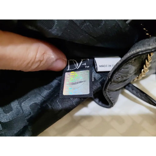 Love Power drawstring shoulder bag Diane Von Fürstenberg, gray leather