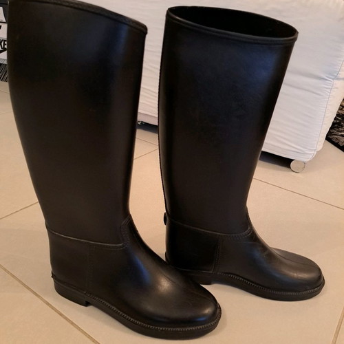 Cadett children's riding boots size 32 used, black leather