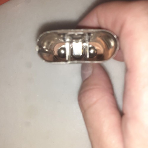 Mini metal flashlight Artas used, 1960s