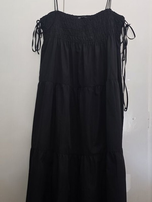 Zara Black Maxi Dress XXL New With Tags