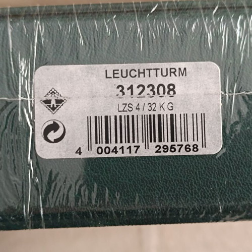 Leuchtturm LSZ 4/32KG Stamp Album like new, leather luxury with case
