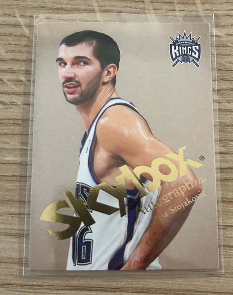 Κάρτα Peja Stojakovic Sacramento Kings Fleer 2004 ΠΑΟΚ