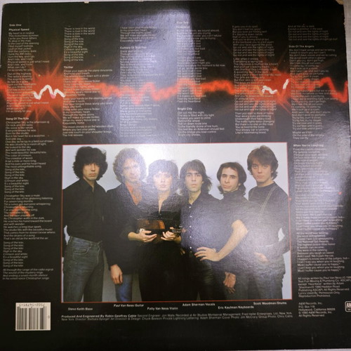 Private Lightning LP album like new, 1980 US new wave pop rock