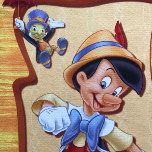 Pinocchio branded non-slip mat new 45x75cm