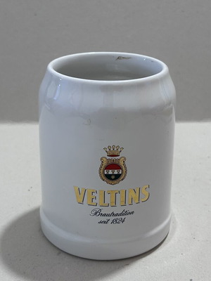 Rastal Vintage κεραμικό ποτήρι μπίρας με το λογότυπο Veltins, 0,4 λίτρα
