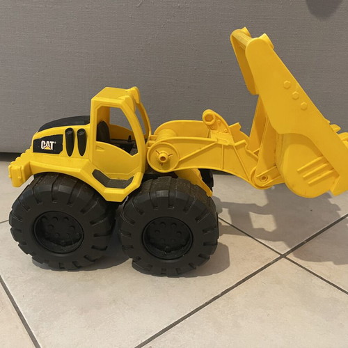 Cat Loader toy used, 38 cm realistic model