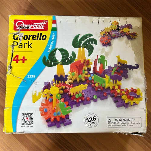 Quercetti Georello Park 4+ used educational toy