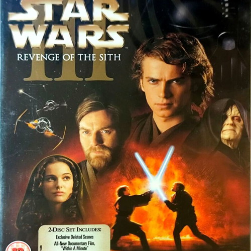 Star Wars 3 Revenge of the Sith DVD, sealed, English subtitles, double disc