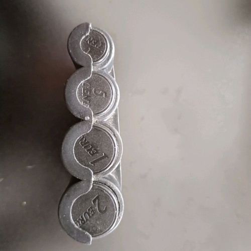 Coin holder used plastic professional with 8 slots