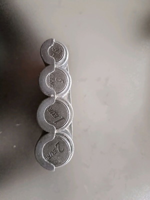 Coin holder used plastic professional with 8 slots