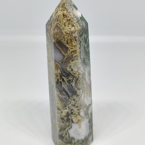 Dendritic Agate Obelisk like new with multilevel colors