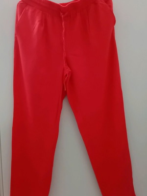 Linen pants Vero Moda like new, size M, red