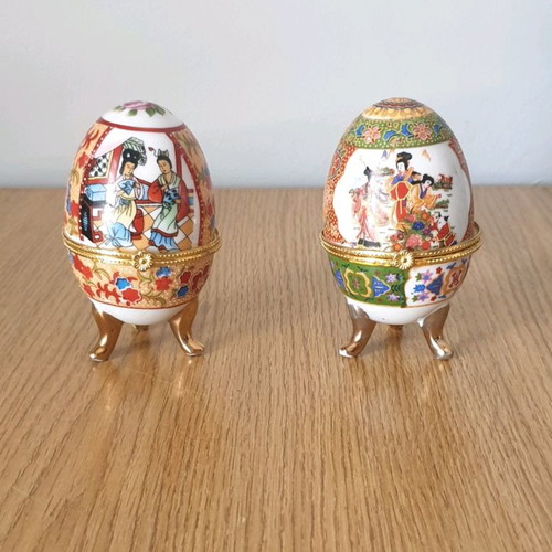 Decorative eggs used in excellent condition