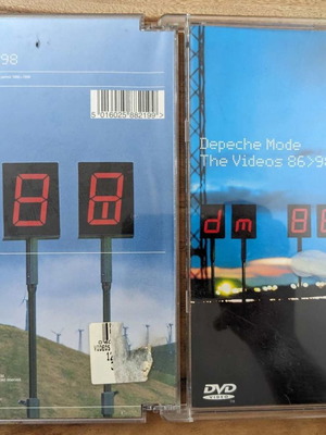 Depeche Mode The Videos 86>98 DVD used, electronic music