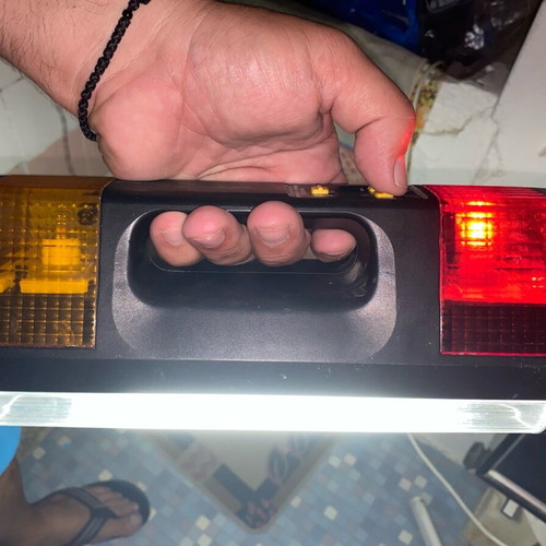 Large flashlight used for outdoor with long beam