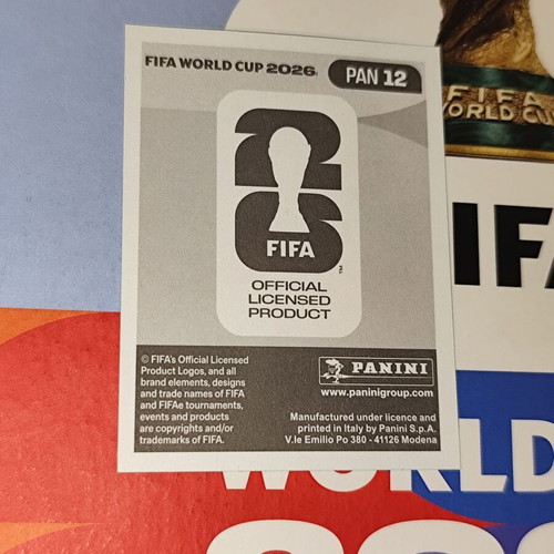 Adalberto Carrasquilla World Cup 2026 Panini sticker