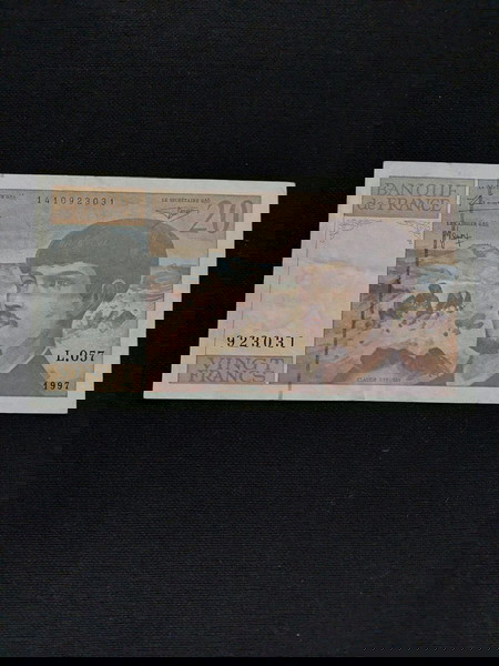 ΓΑΛΛΊΑ, 20 FRANCS.