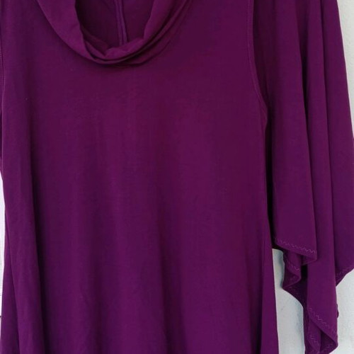 Asymmetric vintage set like new, purple
