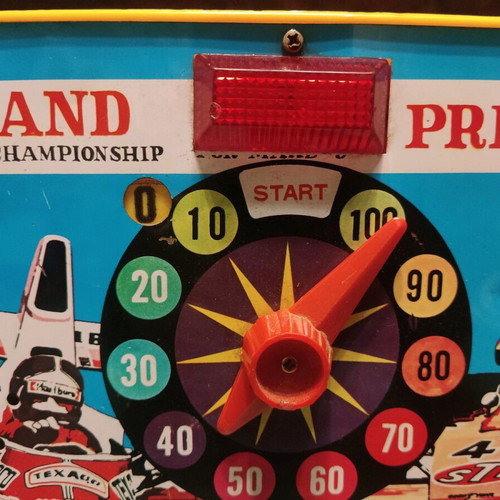 Plastic screen from old small pinball used