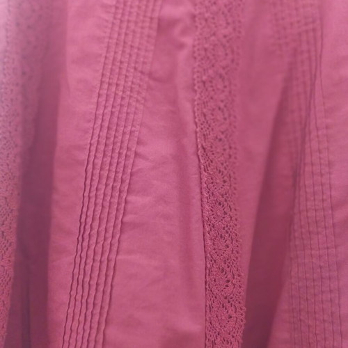 Okaidi skirt 10Y unused, 100% cotton, bordeaux-purple